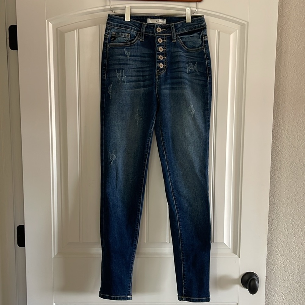 Kancan mid rise skinny jean